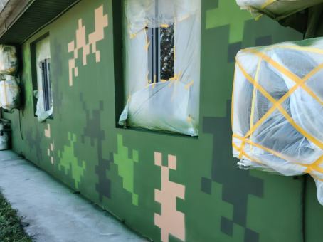 北京海洋 / 林地场景数码伪装